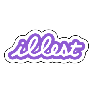 Illest Sticker (Lavender)